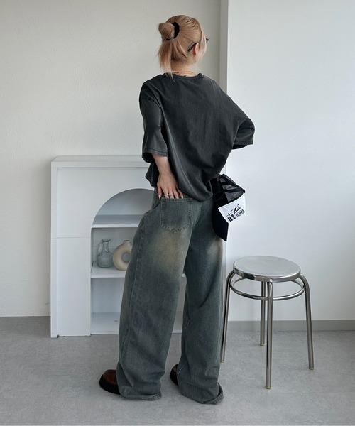 sedacle(セダクル)の「デザインポケットデニム(デニムパンツ・メンズ・ブラック/パープル/インディゴブルー/ブルー・SMALL/MEDIUM/LARGE)」の20枚目の写真
