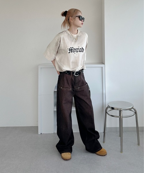 sedacle(セダクル)の「デザインポケットデニム(デニムパンツ・メンズ・ブラック/パープル/インディゴブルー/ブルー・SMALL/MEDIUM/LARGE)」の15枚目の写真