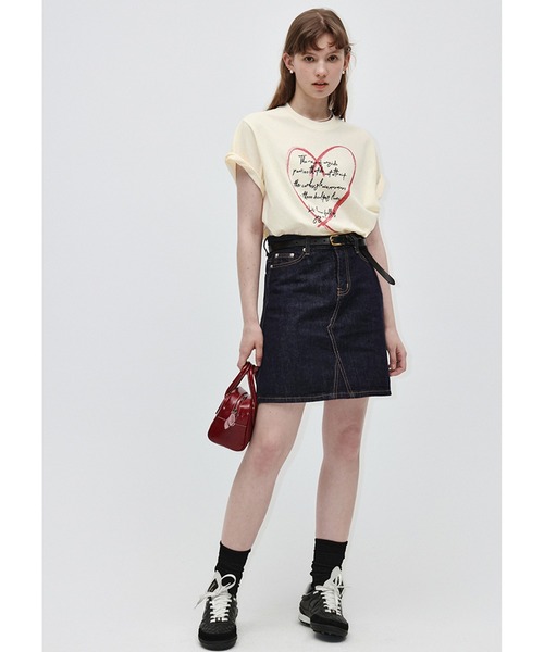 Fano Studios(ファノ ストゥディオズ)の「半袖 ペイントプリントTシャツ FX24S148【Fano Studios】(Tシャツ/カットソー・レディース・クリーム・S/M/L)」の9枚目の写真