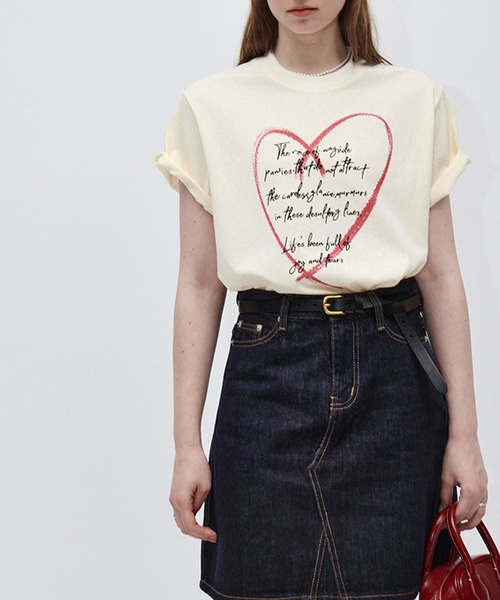 Fano Studios(ファノ ストゥディオズ)の「半袖 ペイントプリントTシャツ FX24S148【Fano Studios】(Tシャツ/カットソー・レディース・クリーム・S/M/L)」の11枚目の写真