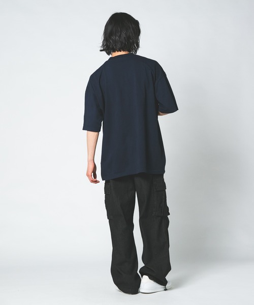 LOS ANGELES APPAREL(ロサンゼルスアパレル)の「【LOS ANGELES APPAREL/ロサンゼルスアパレル】ロスアパ 1809GD 6.5oz ガーメントダイ ポケットTシャツ半袖 MADE IN USA(Tシャツ/カットソー・メンズ・グレー/ホワイト/ブラック/ネイビー・MEDIUM/X-LARGE/LARGE)」の14枚目の写真