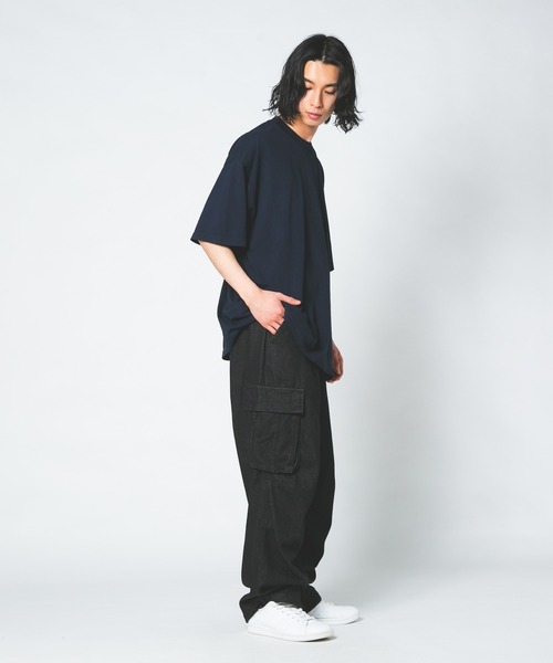 LOS ANGELES APPAREL(ロサンゼルスアパレル)の「【LOS ANGELES APPAREL/ロサンゼルスアパレル】ロスアパ 1809GD 6.5oz ガーメントダイ ポケットTシャツ半袖 MADE IN USA(Tシャツ/カットソー・メンズ・グレー/ホワイト/ブラック/ネイビー・MEDIUM/X-LARGE/LARGE)」の15枚目の写真