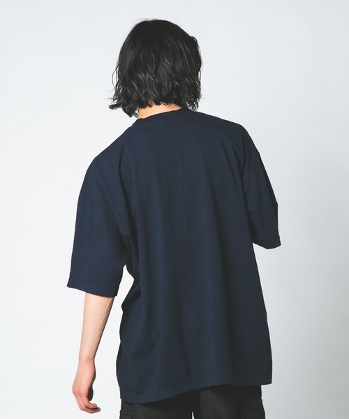 LOS ANGELES APPAREL(ロサンゼルスアパレル)の「【LOS ANGELES APPAREL/ロサンゼルスアパレル】ロスアパ 1809GD 6.5oz ガーメントダイ ポケットTシャツ半袖 MADE IN USA(Tシャツ/カットソー・メンズ・グレー/ホワイト/ブラック/ネイビー・MEDIUM/X-LARGE/LARGE)」の10枚目の写真