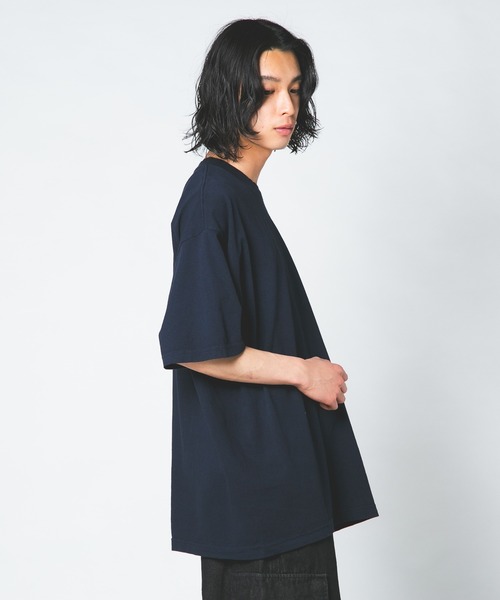 LOS ANGELES APPAREL(ロサンゼルスアパレル)の「【LOS ANGELES APPAREL/ロサンゼルスアパレル】ロスアパ 1809GD 6.5oz ガーメントダイ ポケットTシャツ半袖 MADE IN USA(Tシャツ/カットソー・メンズ・グレー/ホワイト/ブラック/ネイビー・MEDIUM/X-LARGE/LARGE)」の11枚目の写真