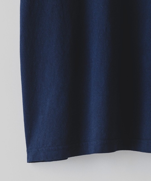 LOS ANGELES APPAREL(ロサンゼルスアパレル)の「【LOS ANGELES APPAREL/ロサンゼルスアパレル】ロスアパ 1809GD 6.5oz ガーメントダイ ポケットTシャツ半袖 MADE IN USA(Tシャツ/カットソー・メンズ・グレー/ホワイト/ブラック/ネイビー・MEDIUM/X-LARGE/LARGE)」の22枚目の写真