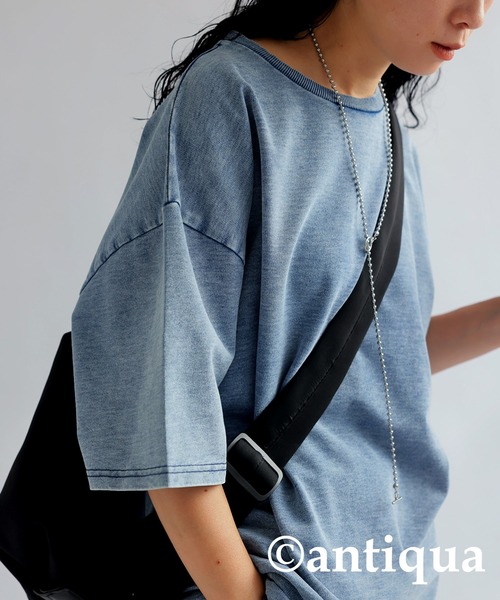 早い者勝ち 完売品【新品】UN3D デニムディテールドッキングTシャツ 36 UN3D. tシャツ DENIM DETAIL DOCKING T-SH「セットアップ着用可能