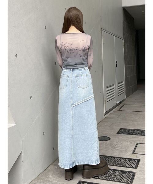 MURUA（ムルーア）の「オリジナルアートシアートップス（Tシャツ/カットソー・レディース・その他1/ブルー・FREE）」の20枚目の写真