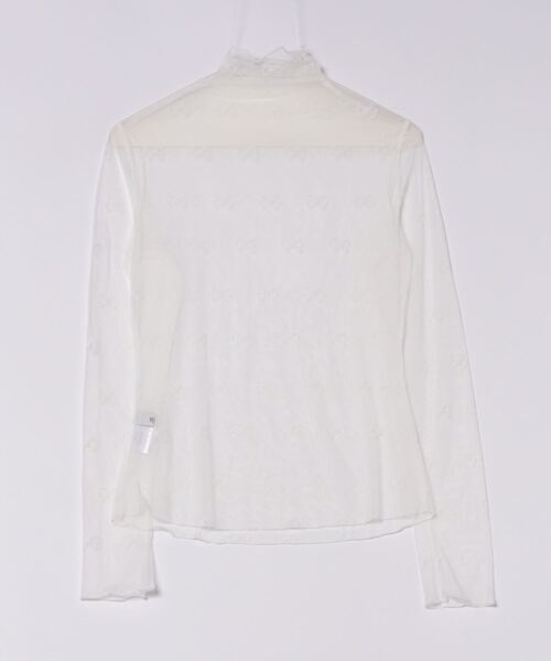 RiLi（リリ）の「リボンシアートップス【RL】（その他トップス・レディース・アイボリー・FREE）」の4枚目の写真