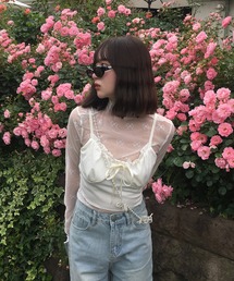 RiLi | リボンシアートップス【RL】(その他トップス)