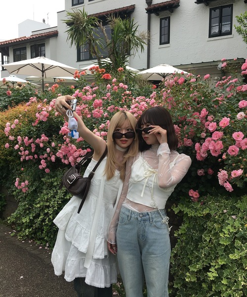 RiLi（リリ）の「リボンシアートップス【RL】（その他トップス・レディース・アイボリー・FREE）」の15枚目の写真