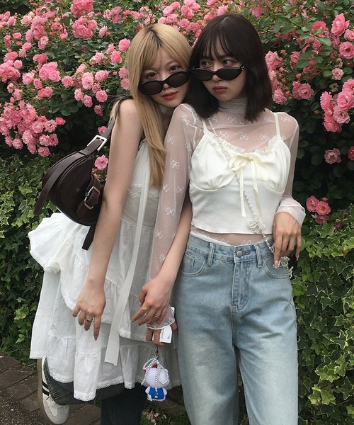 RiLi（リリ）の「リボンシアートップス【RL】（その他トップス・レディース・アイボリー・FREE）」の9枚目の写真