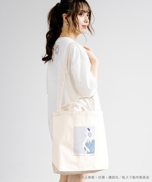 Rocky Monroe（ロッキーモンロー）の「アニメコラボ 限定 オリジナルイラスト 転生したらスライムだった件 「リムル」トートバッグ（トートバッグ・メンズ・ナチュラル・FREE）」の11枚目の写真