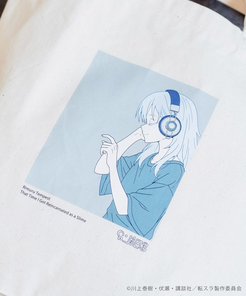 Rocky Monroe（ロッキーモンロー）の「アニメコラボ 限定 オリジナルイラスト 転生したらスライムだった件 「リムル」トートバッグ（トートバッグ・メンズ・ナチュラル・FREE）」の16枚目の写真