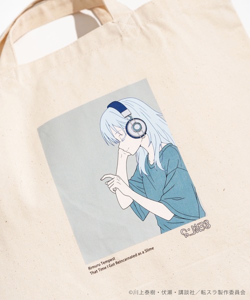 Rocky Monroe（ロッキーモンロー）の「アニメコラボ 限定 オリジナルイラスト 転生したらスライムだった件 「リムル」トートバッグ（トートバッグ・メンズ・ナチュラル・FREE）」の22枚目の写真