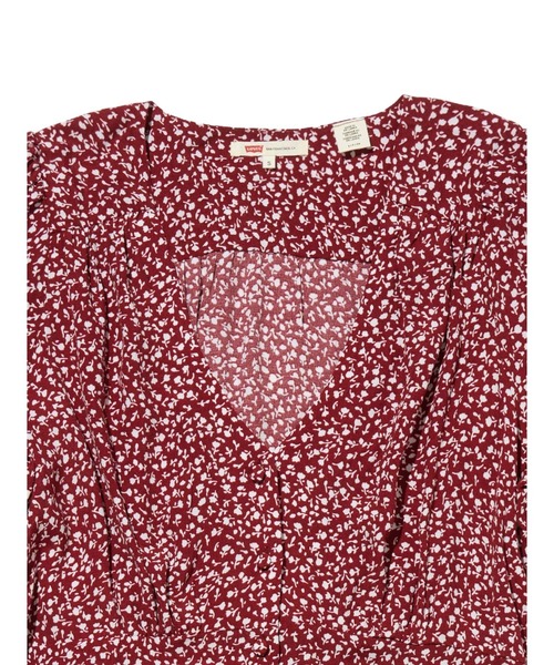 Levi's(リーバイス)の「Levi's/リーバイス SARINA ワンピース レッド ALARCON FLORAL(ワンピース・レディース・レッド・XS/S/M)」の4枚目の写真