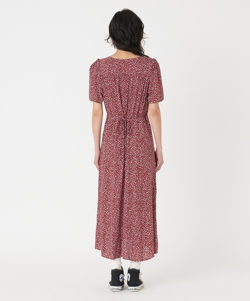 セール】Levi's/リーバイス SARINA ワンピース レッド ALARCON FLORAL