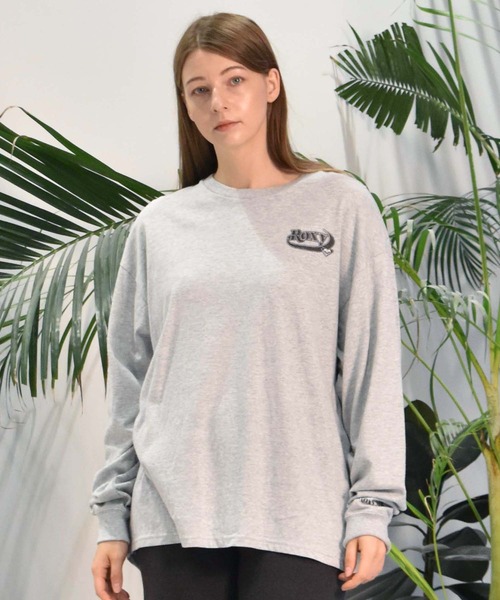 ROXY(ロキシー)の「ROXY/ロキシー ロンT RLT244610T(Tシャツ/カットソー・レディース・ブラック/グレー/ホワイト・L/M)」の13枚目の写真