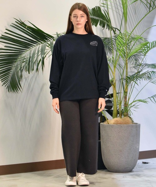 ROXY(ロキシー)の「ROXY/ロキシー ロンT RLT244610T(Tシャツ/カットソー・レディース・ブラック/グレー/ホワイト・L/M)」の10枚目の写真