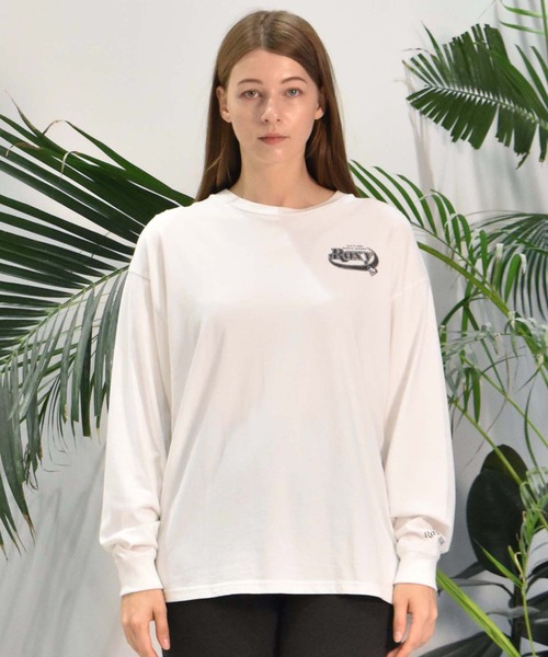 ROXY(ロキシー)の「ROXY/ロキシー ロンT RLT244610T(Tシャツ/カットソー・レディース・ブラック/グレー/ホワイト・L/M)」の21枚目の写真