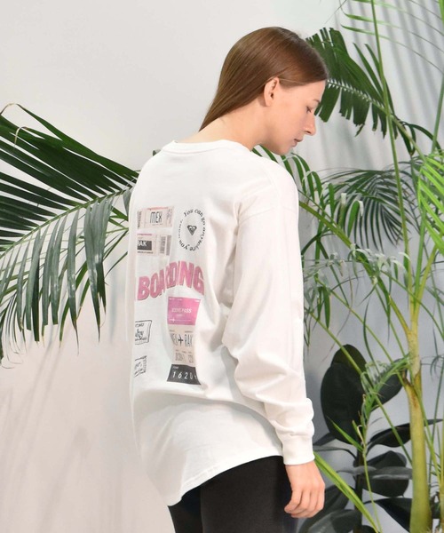 ROXY(ロキシー)の「ROXY/ロキシー ロンT RLT244610T(Tシャツ/カットソー・レディース・ブラック/グレー/ホワイト・L/M)」の22枚目の写真