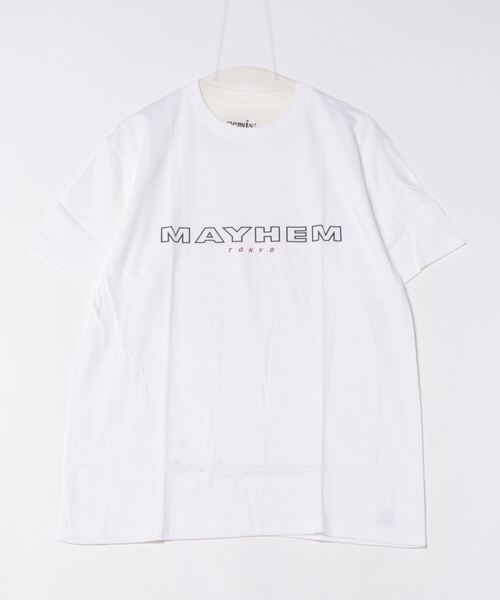 ARCHIVER（アーカイバ）の「【8】【it】MAYHEM/graphic T（Tシャツ/カットソー・レディース・ブラック/ホワイト・LARGE/MEDIUM）」の2枚目の写真