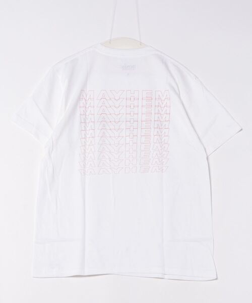 ARCHIVER（アーカイバ）の「【8】【it】MAYHEM/graphic T（Tシャツ/カットソー・レディース・ブラック/ホワイト・LARGE/MEDIUM）」の4枚目の写真