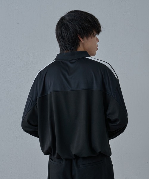 COLONY 2139（コロニートゥーワンスリーナイン）の「ゲームシャツ長袖スキッパー（Tシャツ/カットソー・メンズ・ブラック/ホワイト・MEDIUM/LARGE）」の22枚目の写真