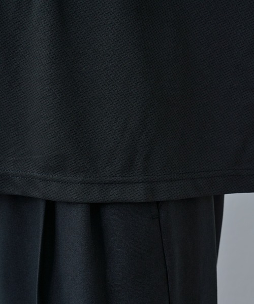 COLONY 2139（コロニートゥーワンスリーナイン）の「ゲームシャツ長袖スキッパー（Tシャツ/カットソー・メンズ・ブラック/ホワイト・MEDIUM/LARGE）」の3枚目の写真