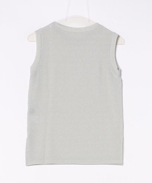 LATINA（ラティーナ）の「ラメ タンクトップ ノースリーブ Uネック（タンクトップ・レディース・シルバー・FREE）」の20枚目の写真