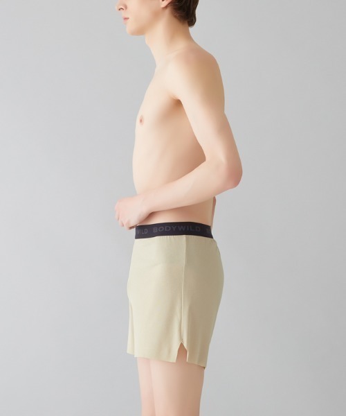 BODY WILD（ボディーワイルド）の「【日経トレンディ掲載商品】BODY WILD/ボディワイルド ブリーフ内蔵 フィットトランクス まったく新しい未体験パンツ（ブリーフ・メンズ・ダークブルー/ライトベージュ/グレー・MEDIUM/LARGE）」の14枚目の写真