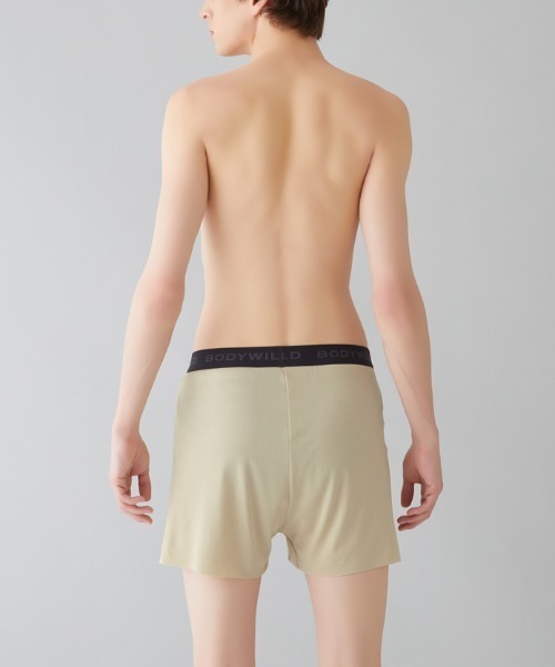 BODY WILD（ボディーワイルド）の「【日経トレンディ掲載商品】BODY WILD/ボディワイルド ブリーフ内蔵 フィットトランクス まったく新しい未体験パンツ（ブリーフ・メンズ・ダークブルー/ライトベージュ/グレー・MEDIUM/LARGE）」の15枚目の写真