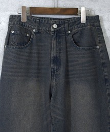 Ritzy | vintage like over dye loose fit denim pants/ヴィンテージ ライク オーバーダイ ルーズフィット デニムパンツ レディース メンズ(デニムパンツ)