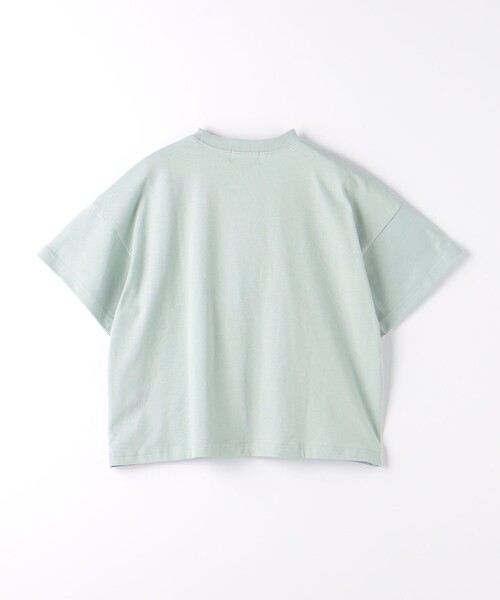 UNIVERSAL OVERALL(ユニバーサルオーバーオール)の「【別注】<UNIVERSAL OVERALL>TJ バブル ロングTシャツ / キッズ 100cm-130cm(Tシャツ/カットソー・キッズ・ライトブルー/ベージュ・XS(100-110cm)/S(120-130cm))」の12枚目の写真