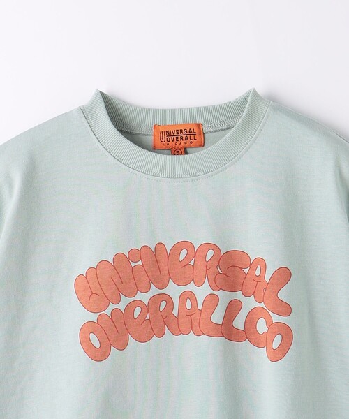 UNIVERSAL OVERALL(ユニバーサルオーバーオール)の「【別注】<UNIVERSAL OVERALL>TJ バブル ロングTシャツ / キッズ 100cm-130cm(Tシャツ/カットソー・キッズ・ライトブルー/ベージュ・XS(100-110cm)/S(120-130cm))」の11枚目の写真
