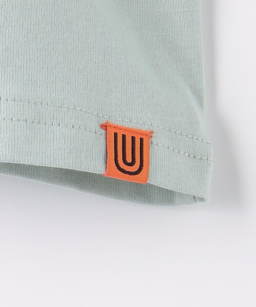 UNIVERSAL OVERALL(ユニバーサルオーバーオール)の「【別注】<UNIVERSAL OVERALL>TJ バブル ロングTシャツ / キッズ 100cm-130cm(Tシャツ/カットソー・キッズ・ライトブルー/ベージュ・XS(100-110cm)/S(120-130cm))」の9枚目の写真