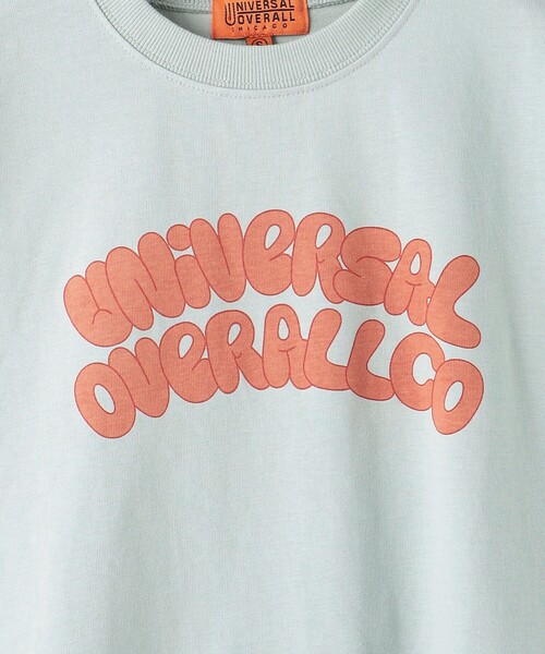 UNIVERSAL OVERALL(ユニバーサルオーバーオール)の「【別注】<UNIVERSAL OVERALL>TJ バブル ロングTシャツ / キッズ 100cm-130cm(Tシャツ/カットソー・キッズ・ライトブルー/ベージュ・XS(100-110cm)/S(120-130cm))」の8枚目の写真