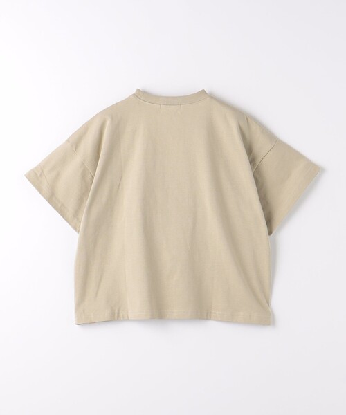 UNIVERSAL OVERALL(ユニバーサルオーバーオール)の「【別注】<UNIVERSAL OVERALL>TJ バブル ロングTシャツ / キッズ 100cm-130cm(Tシャツ/カットソー・キッズ・ライトブルー/ベージュ・XS(100-110cm)/S(120-130cm))」の6枚目の写真