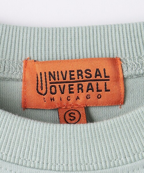 UNIVERSAL OVERALL(ユニバーサルオーバーオール)の「【別注】<UNIVERSAL OVERALL>TJ バブル ロングTシャツ / キッズ 100cm-130cm(Tシャツ/カットソー・キッズ・ライトブルー/ベージュ・XS(100-110cm)/S(120-130cm))」の3枚目の写真