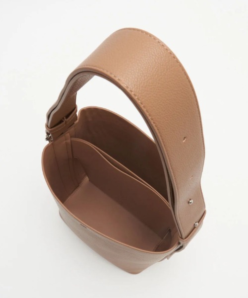 ＆MyuQ（アンドミューク）の「【&MyuQ/アンドミューク】JUNO mini　ショルダーバッグ（ショルダーバッグ・レディース・ブラック/ホワイト/ベージュ・フリー）」の4枚目の写真