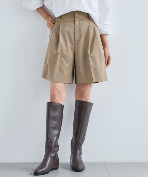 【セール】BARNYARDSTORM / タックショートパンツ / ハンドウォッシャブル（チノパンツ）｜BARNYARDSTORM（バンヤードストーム）
