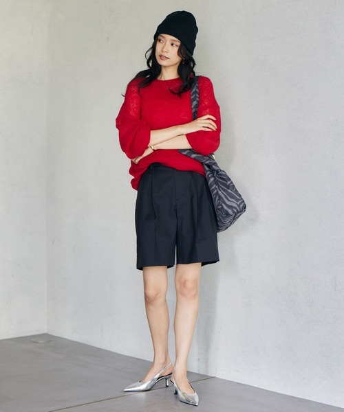 【セール】BARNYARDSTORM / タックショートパンツ / ハンドウォッシャブル（チノパンツ）｜BARNYARDSTORM（バンヤードストーム）