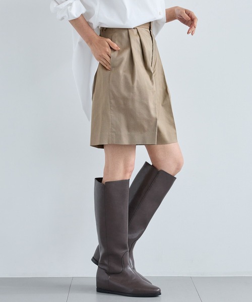 【セール】BARNYARDSTORM / タックショートパンツ / ハンドウォッシャブル（チノパンツ）｜BARNYARDSTORM（バンヤードストーム）