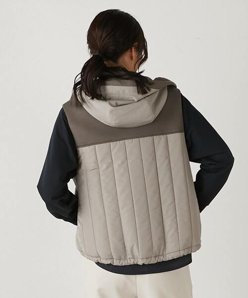 MELROSE claire（メルローズ クレール）の「【ダンボール×中綿コンビ