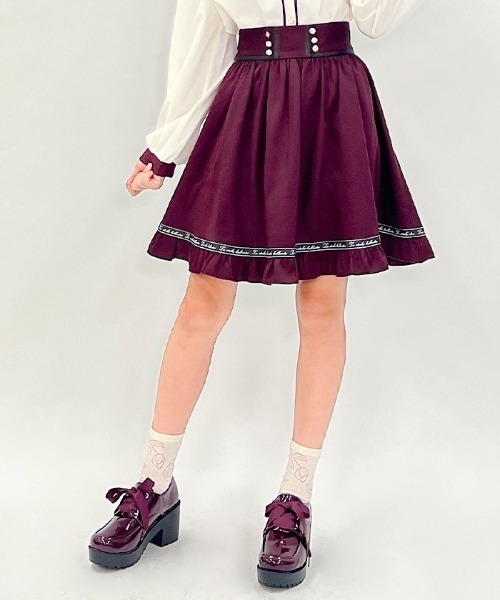 連ボタンクラシカルスカパン（その他パンツ）｜axes femme（アクシーズ  