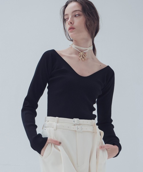 DRESSLAVE（ドレスレイブ）の「Kara Yoo / SEAWEED NECKLACE(シーウィードネックレス)（ネックレス・レディース・ホワイト・FREE）」の3枚目の写真