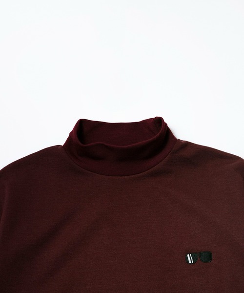 FACTOTUM(ファクトタム)の「【FACTOTUM】 AW Punch Mock Neck L/S(Tシャツ/カットソー・メンズ・ワイン/ブラック/ホワイト・48/46)」の15枚目の写真
