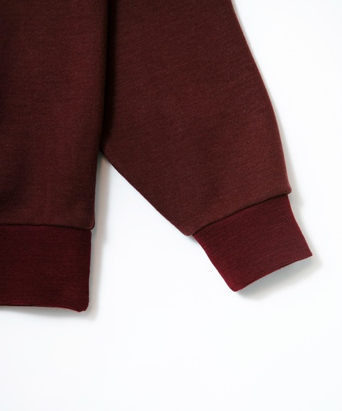 FACTOTUM(ファクトタム)の「【FACTOTUM】 AW Punch Mock Neck L/S(Tシャツ/カットソー・メンズ・ワイン/ブラック/ホワイト・48/46)」の5枚目の写真