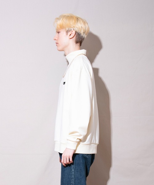 FACTOTUM(ファクトタム)の「【FACTOTUM】 AW Punch Mock Neck L/S(Tシャツ/カットソー・メンズ・ワイン/ブラック/ホワイト・48/46)」の22枚目の写真