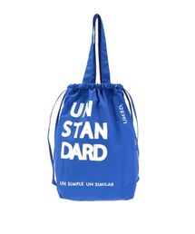 UN3D. | SHOPPING DRAWSTRING BAG S / ショッピングドローストリングバッグS(トートバッグ)