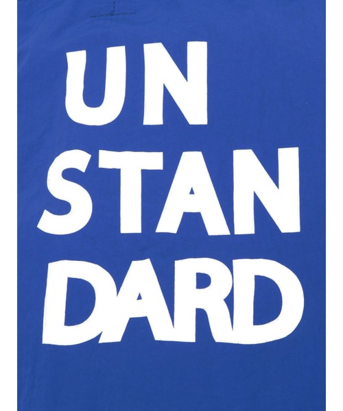 UN3D.（アンスリード）の「SHOPPING DRAWSTRING BAG S / ショッピングドローストリングバッグS（トートバッグ・レディース・ブラック/ブルー・FREE）」の9枚目の写真